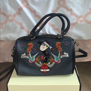 Moschino Navy Handbag